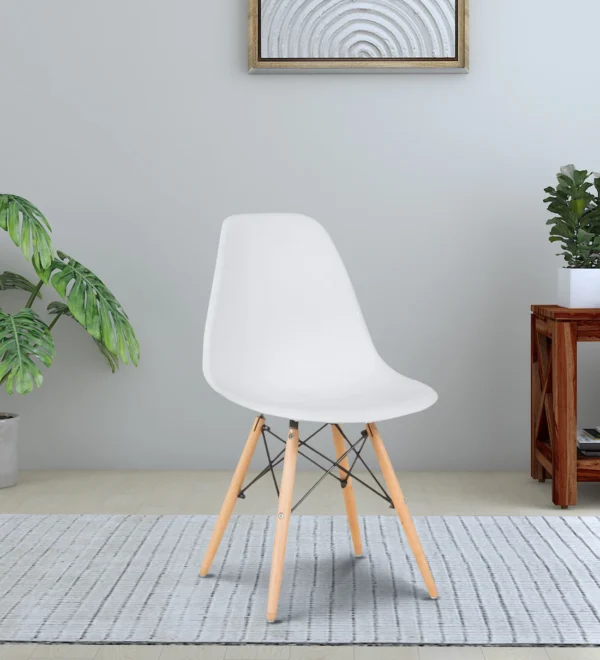 Plastic Iconic Chair in White Colour
